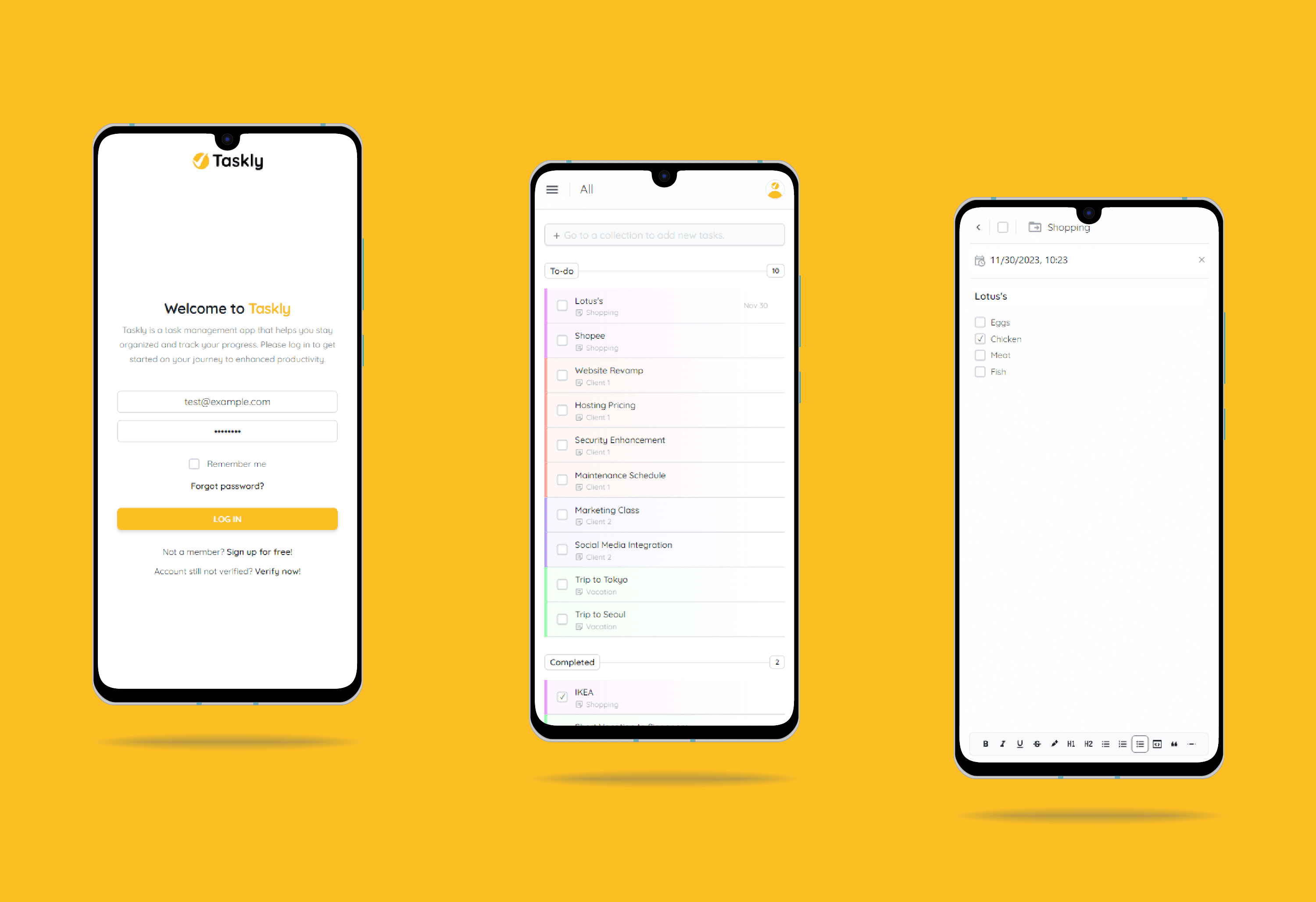 taskly mobile